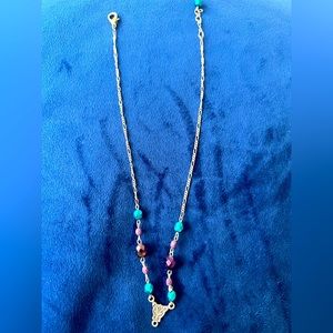 Bead & Stainless steel Necklace, Designed from Artist in Vancouver BC